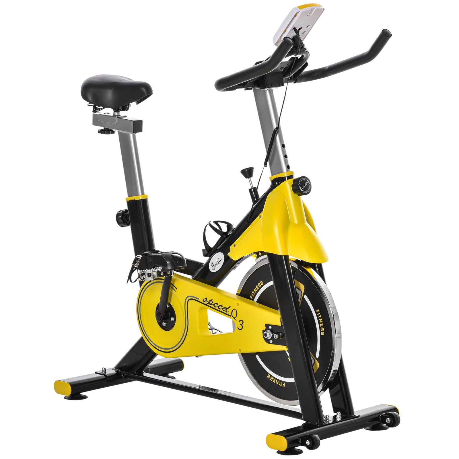Exercise Bike 6kg Flywheel Belt Drive W Resistance Lcd
