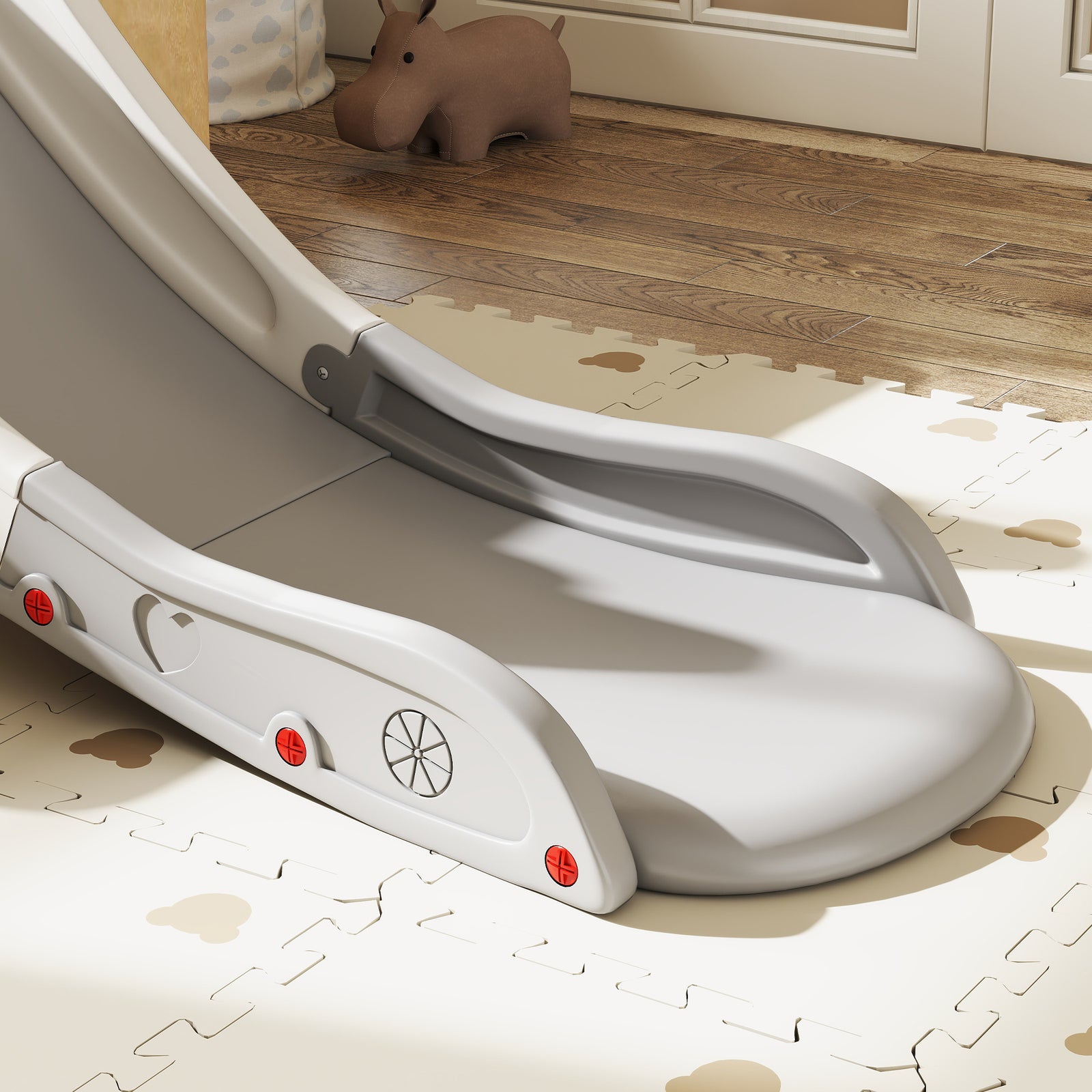 Kids Slide For Bed, Sofa, Easy To Assemble | Grey