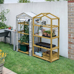 Nursery Greenhouse 4 Tier | Natural