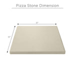 11" Ceramic Pizza Stone Base