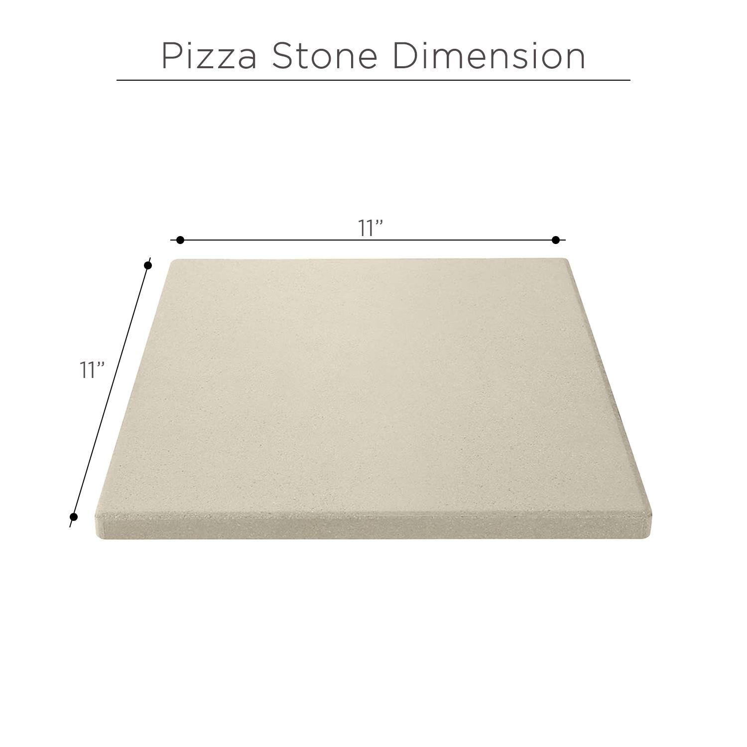 11" Ceramic Pizza Stone Base