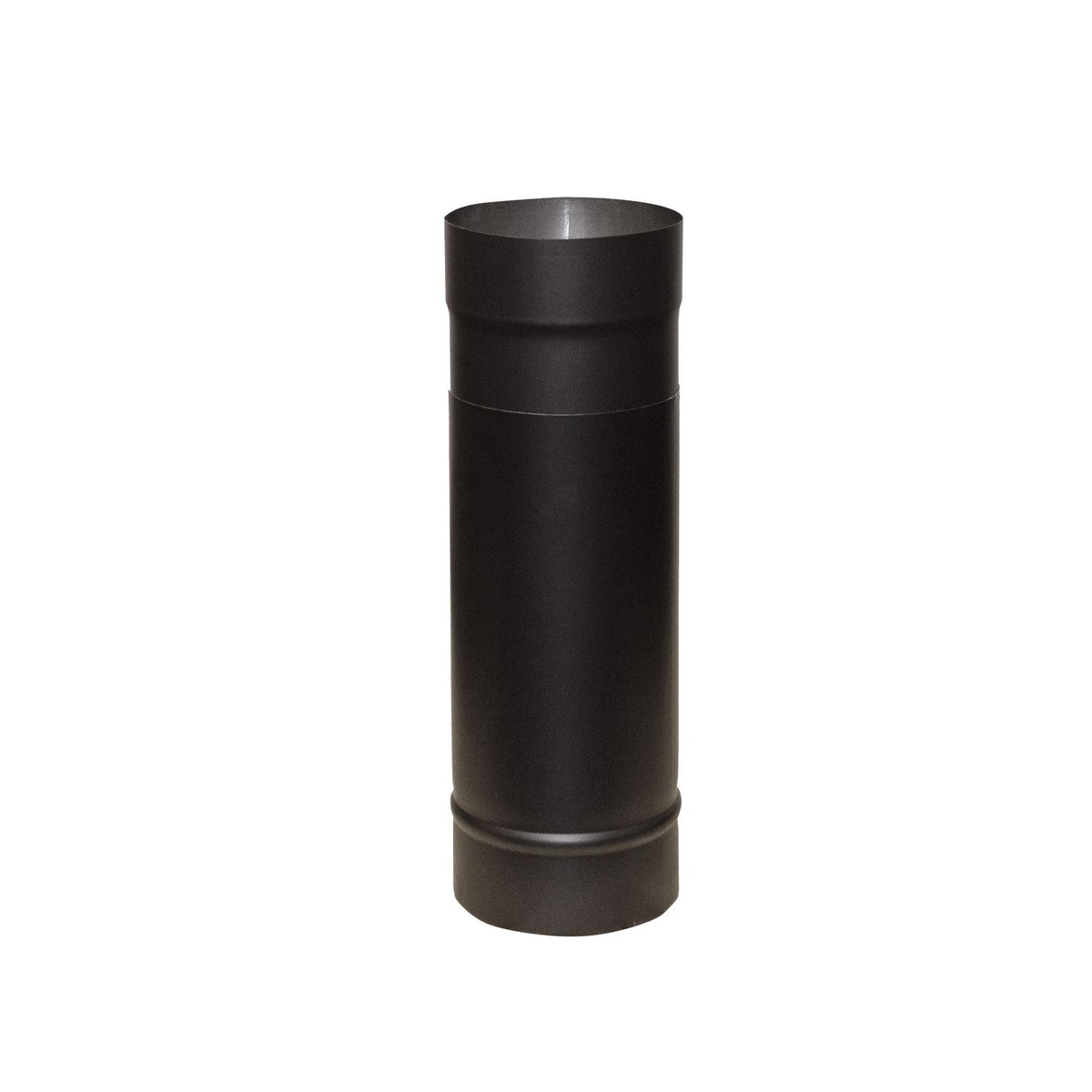Flue Pipe Straights Various Sizes for 5" inch (125mm) | 400-600mm | Black