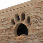 Wooden Dog Treat Box