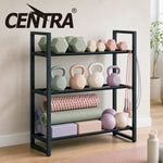Centra 3 Tier Adjustable Steel Dumbbell Rack 270kg Heavy Duty Weight Storage