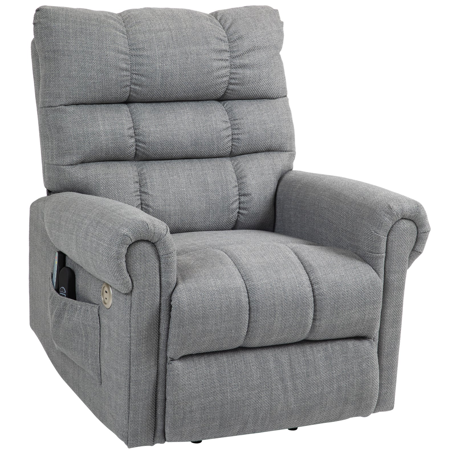 Power Lift Recliner Chair For Elderly, Massage And Heat
