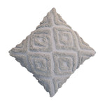 Artisan Furniture 2 Grey Mini Diamond Tassle Cushions
