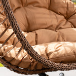 Risborough Swing Egg Pod Chair | Brown