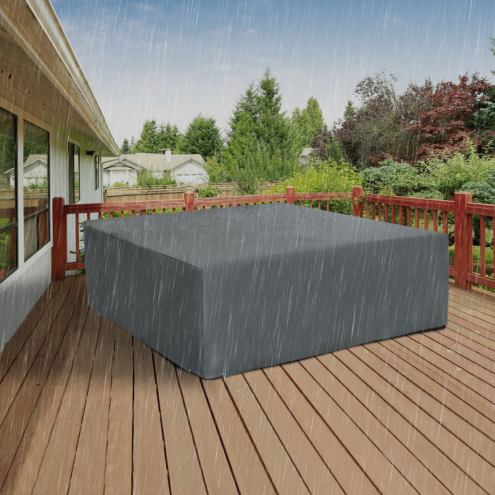 Outdoor Garden Furniture Protective Cover Water Uv Resistant