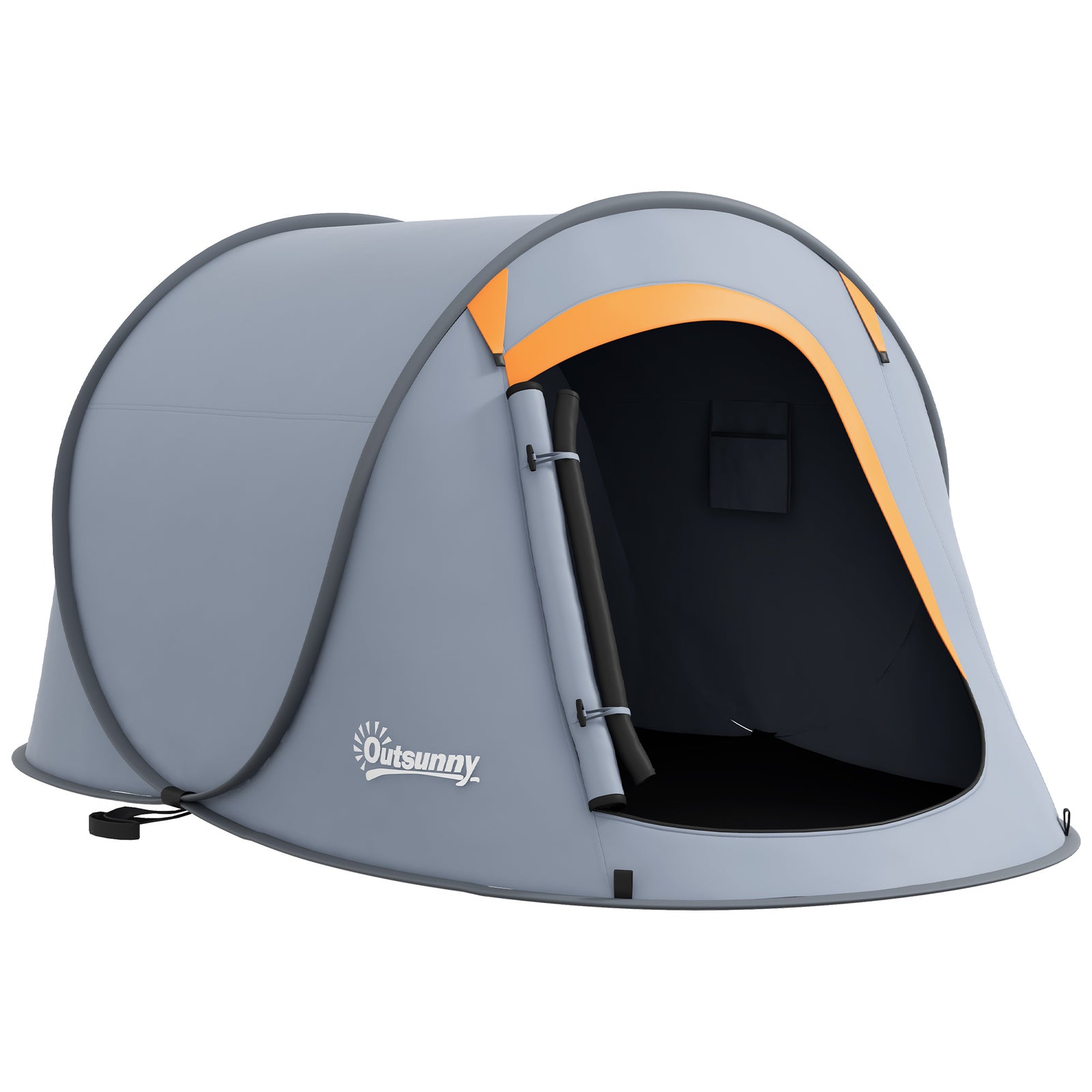 Pop Up 2 Man Tent, 2000mm Waterproof Camping Tent With Bag | Multi Colour
