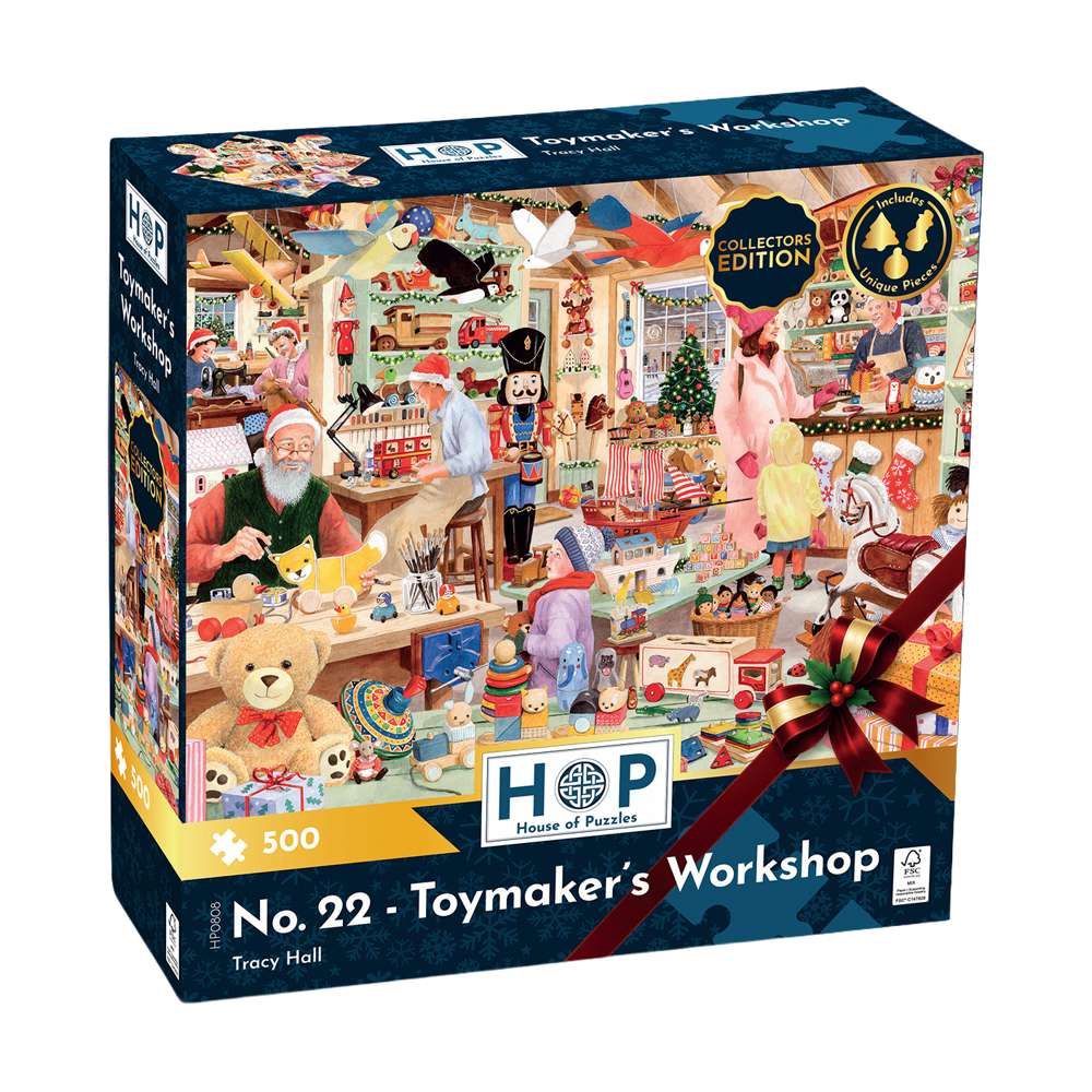 The House of Puzzles No. 22 - Toymaker's Workshop 500 Piece Jigsaw Puzzle