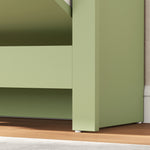 12-shoe Storage Cabinet 4 Shelves 2 Drawers Tabletop | Green