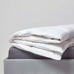 Goose Feather And Down 4.5 Tog Summer Duvet | Single | White