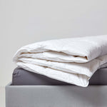 Goose Feather And Down 4.5 Tog Summer Duvet | Super King | White