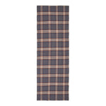 Wilson Handwoven Blue, Yellow And Brown Tartan 100% Cotton Rug | 200cm | Grey