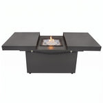 MonsterShop 5 Seater Reclining Furniture Set With Firepit