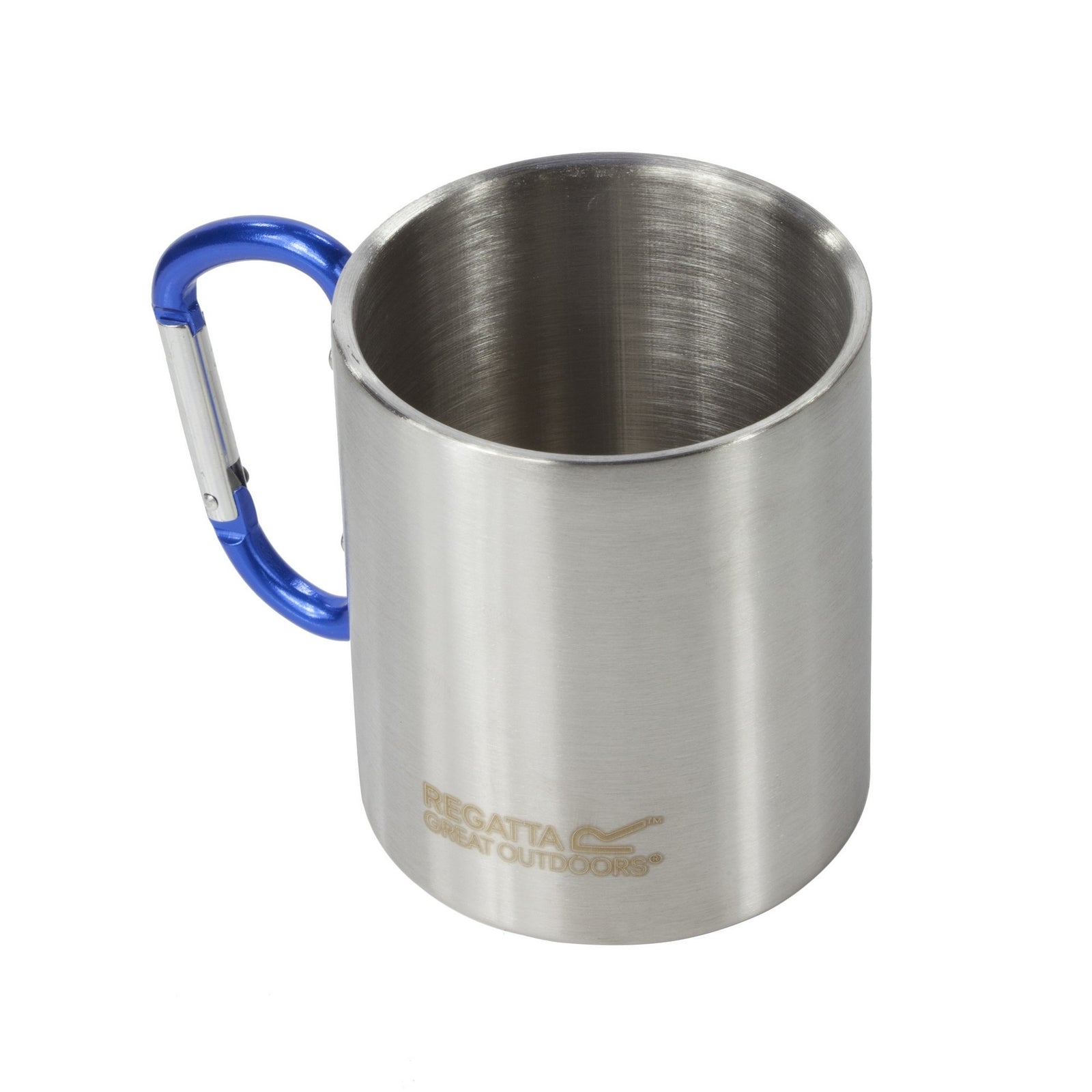 Great Outdoors Steel Karabiner Mug/cup | One Size | Silver