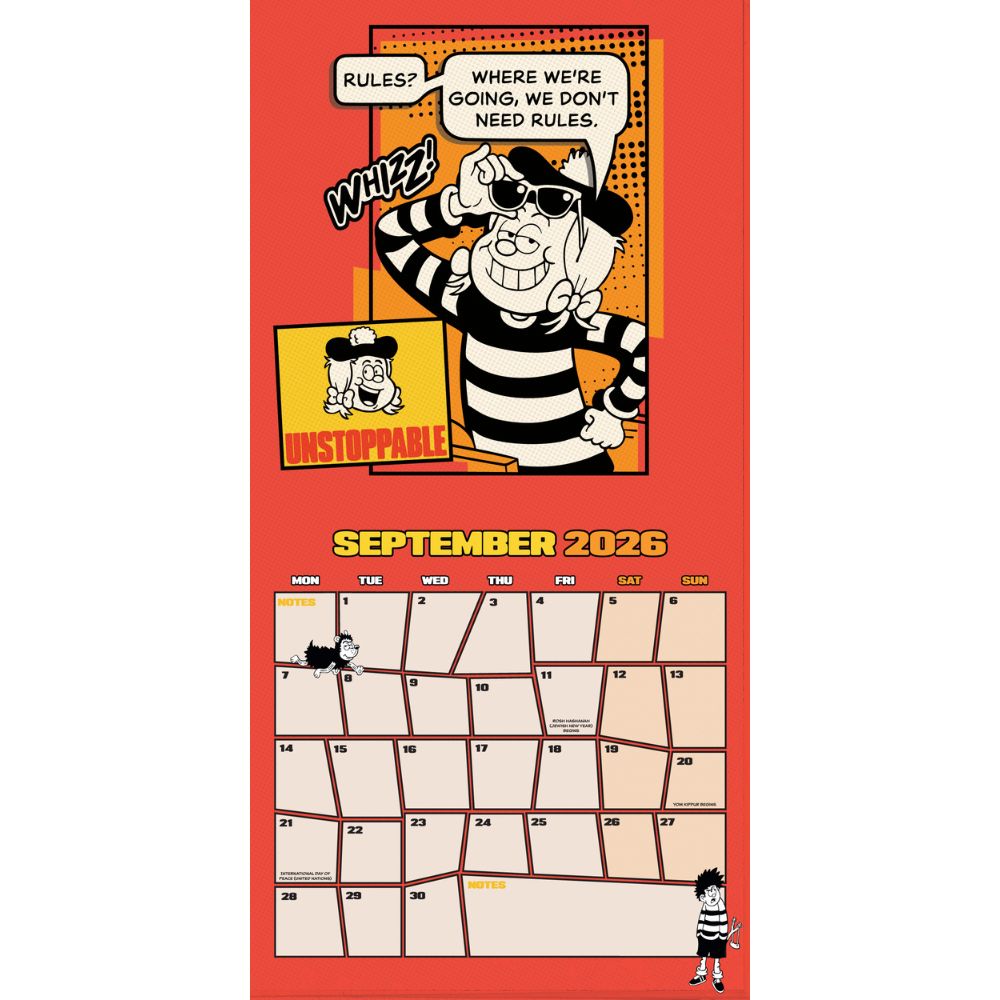 Classic 2026 Square Calendar Official Product