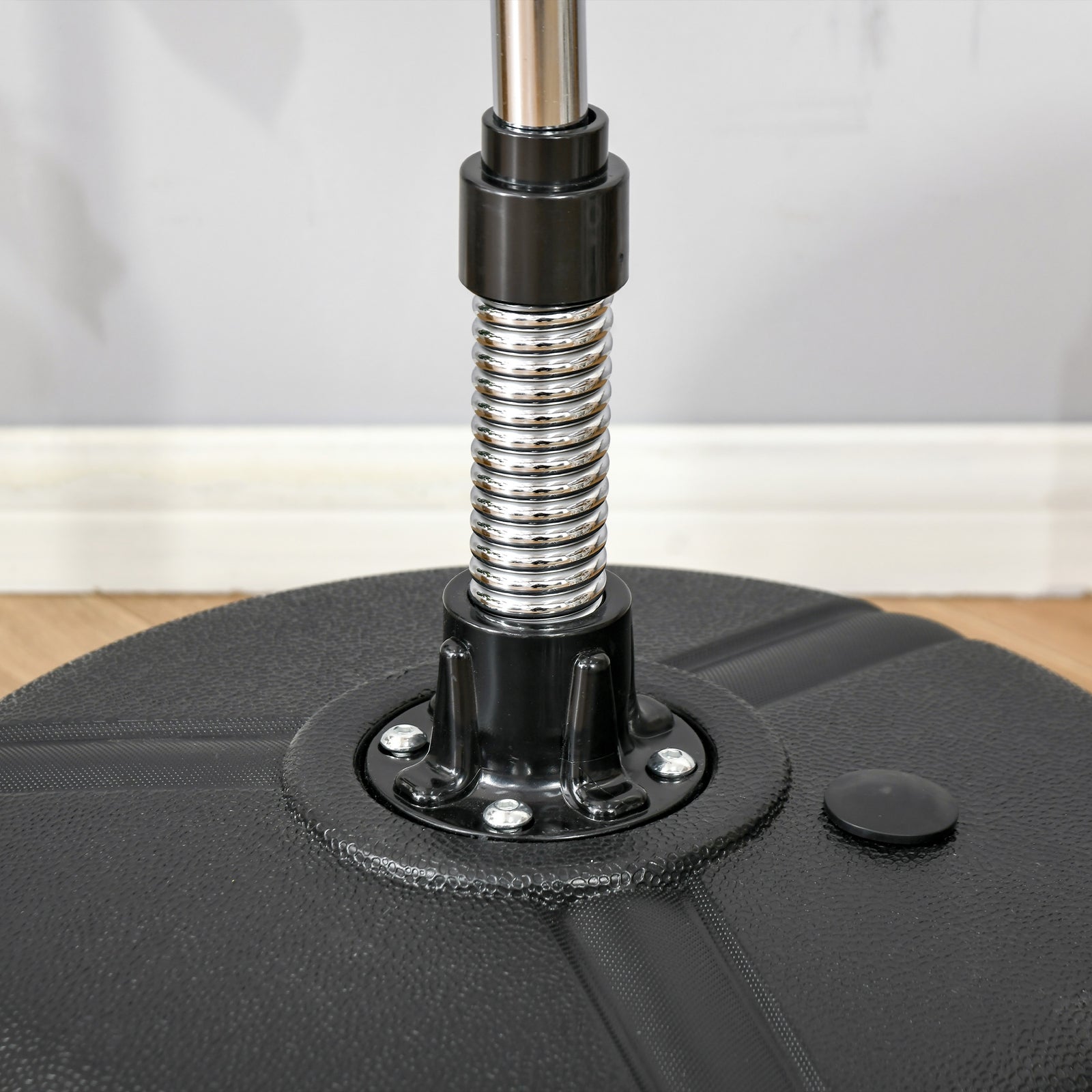 Punching Bag Set With Stand And 4-level Adjustable Height | Black