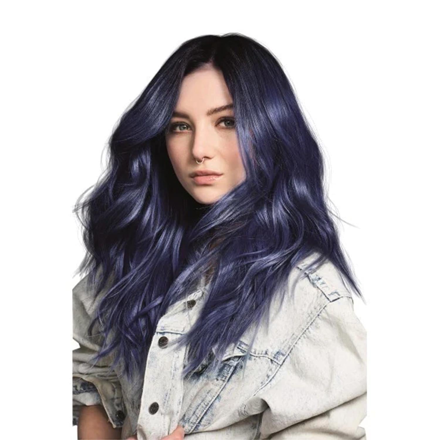 Live Blue Mercury Permanent Hair Dye, Urban Metallics U673 Pack