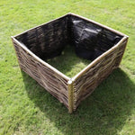 Hazel Raised Bed Planter | 90cm x 90cm x 50cm | Brown