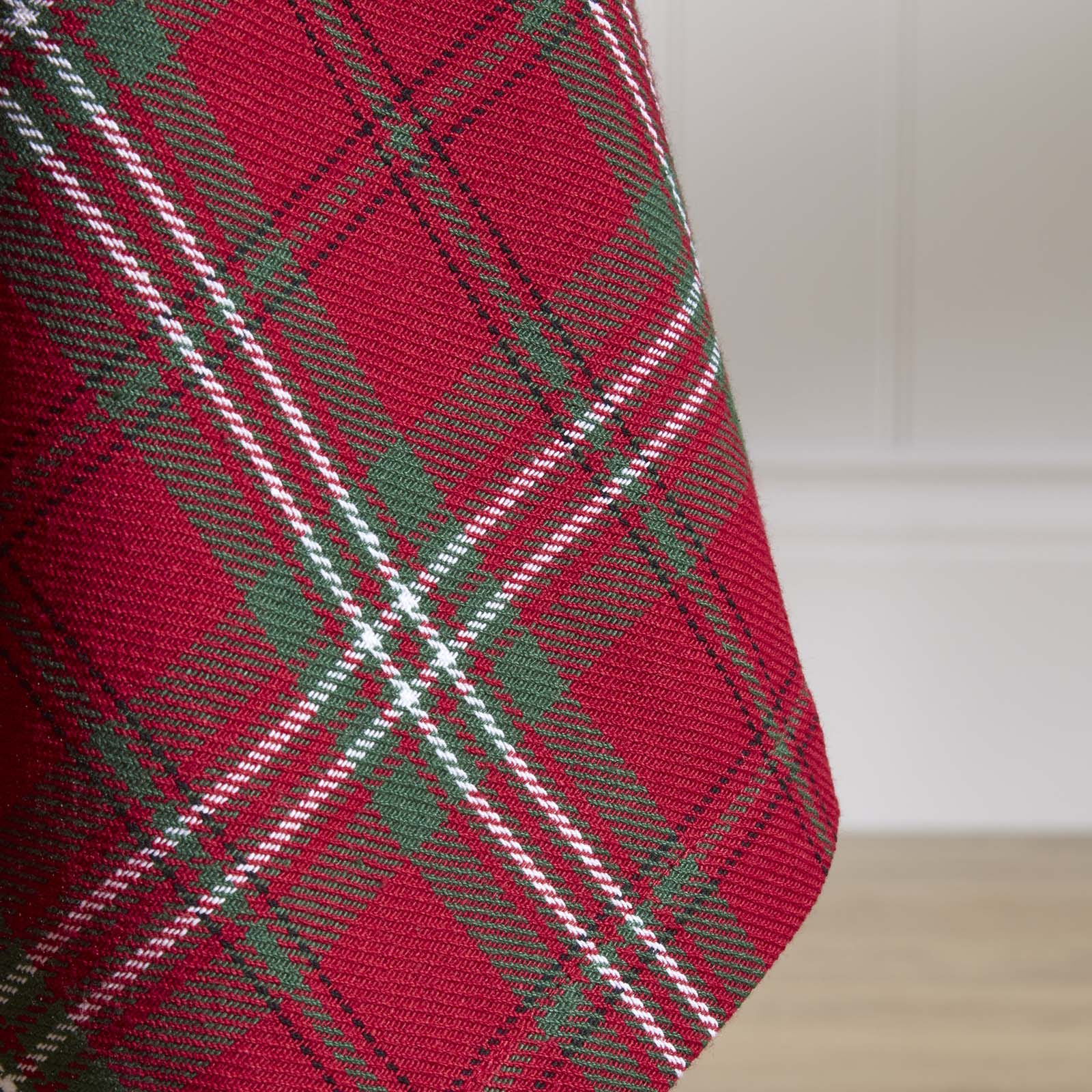 Red Prince Edward Tartan Christmas Tablecloth | 137 x 228cm | Red