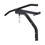 Heavy Bag Hanger Wall Mount With Chain & Swivel | Black