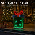 Xmas Haus 42x56cm 136 Led Giftbox Infinity Light 3m Cable