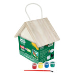 Paint Your Own Bird Feeder Diy Kit With 4 Non-toxic Paints And Brush