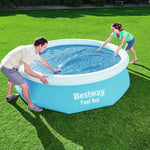 Flowclear Above Ground Fast Set 10ft Solar Swimming Pool Cover