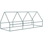 Mini Polytunnel Greenhouse W/ Mesh Windows