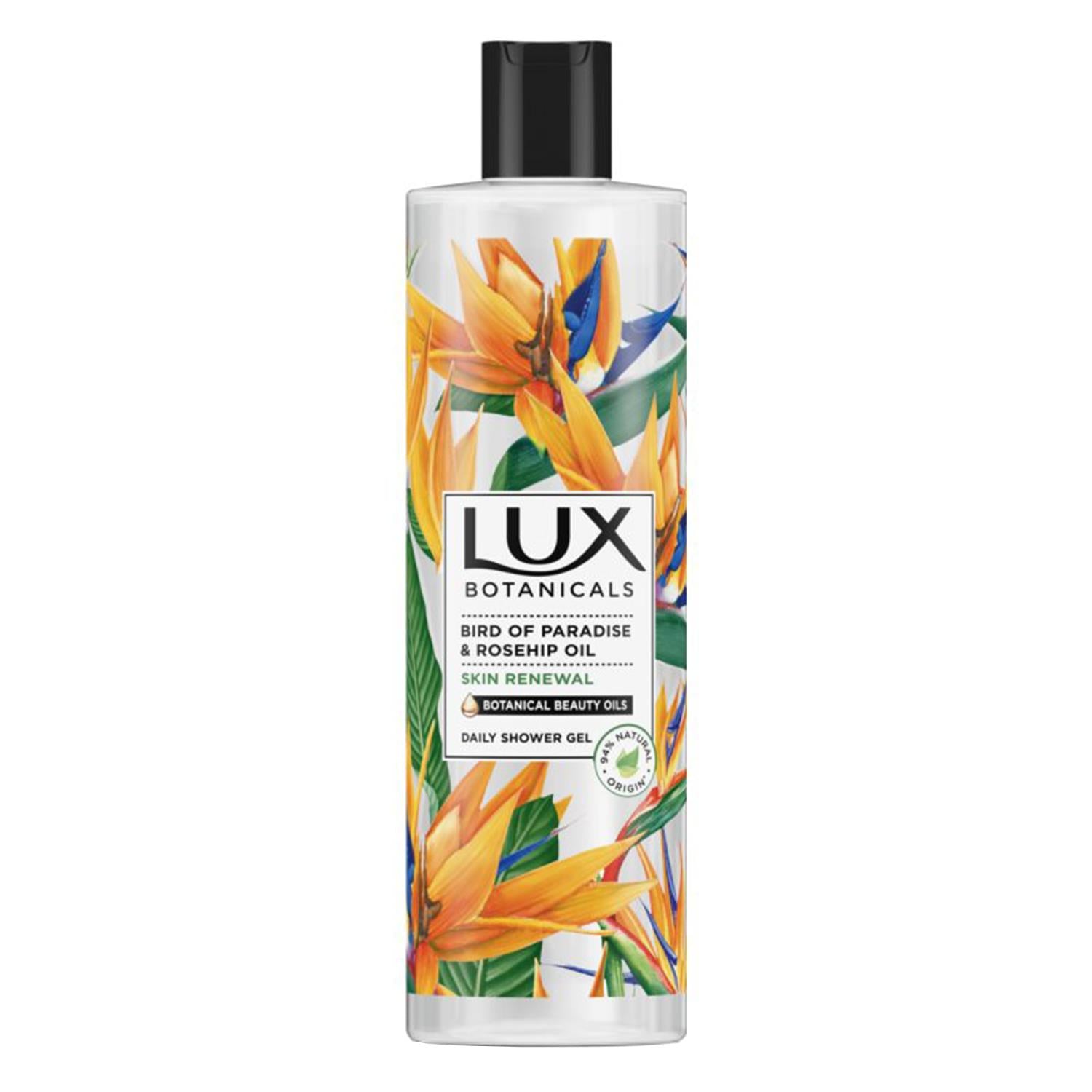 Shower Gel Bird Of Paradise & Rosehip Oil Skin Purify, 3x500ml