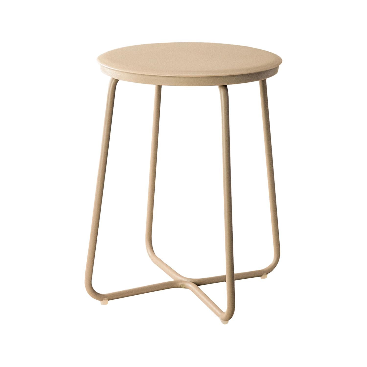 Multi Functional Stool, , Small Side Table, Beige, Geyser Collection