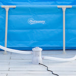 Cartridge Filter Pump For 13'-15' Above Ground Pools, 800gph