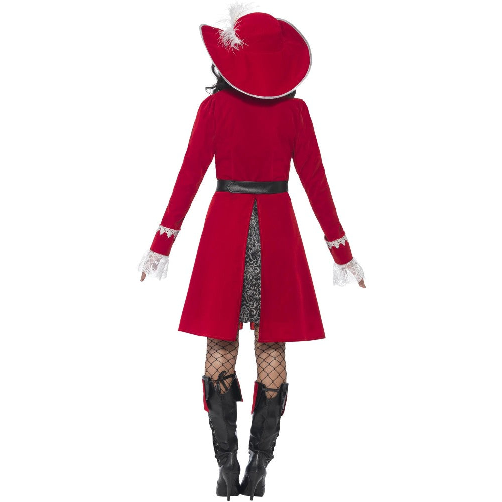 Deluxe Authentic Lady Captain Costume | Medium