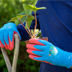 Budding Gardener Gloves For Kids (ages 6-9) Blue | Small | Blue
