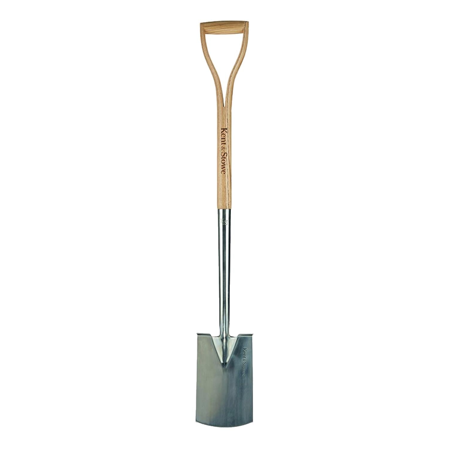 Stainless Steel Border Spade Rust Resistant Fsc For Gardening | Silver