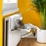 Petlicity Radiator Bed For Cats With Faux Fur Fleece Cover And Foldable Frame