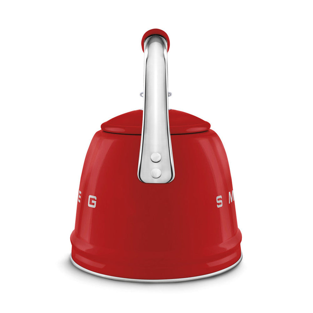 Wkf01 Retro Stovetop Whistling Kettle | Red