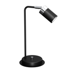 Joker Hand Made Designer Table Lamp In Matt Black And Chrome