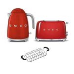 Klf03, Tsf01, Tsbw01 Kettle, Toaster & Bun Warmer Set | Red