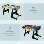 4-in-1 Foldable Game Table For Home Gaming