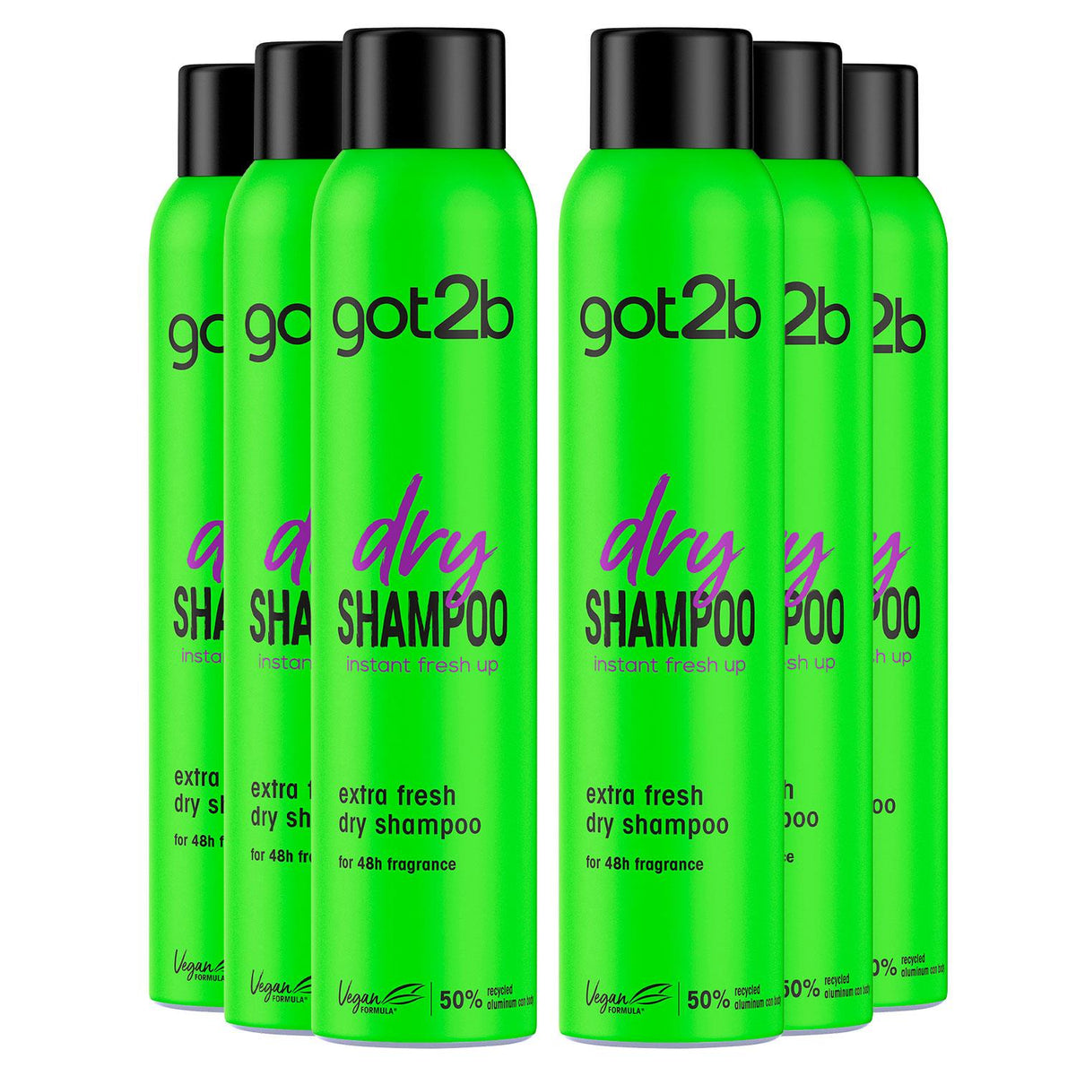 Fresh It Up Extra Fresh Dry Shampoo 200ml, 6 Pack