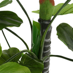 190cm Tall Artificial Banana Plant With Lush Green Leaves In Black Pot Realistic Indoor Decorative Tree