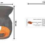 Taya Oil Burner Set | Set of 1 | White
