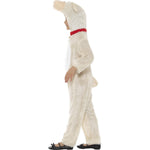 Lamb Costume, Cream, With Jumpsuit & Hood | Small