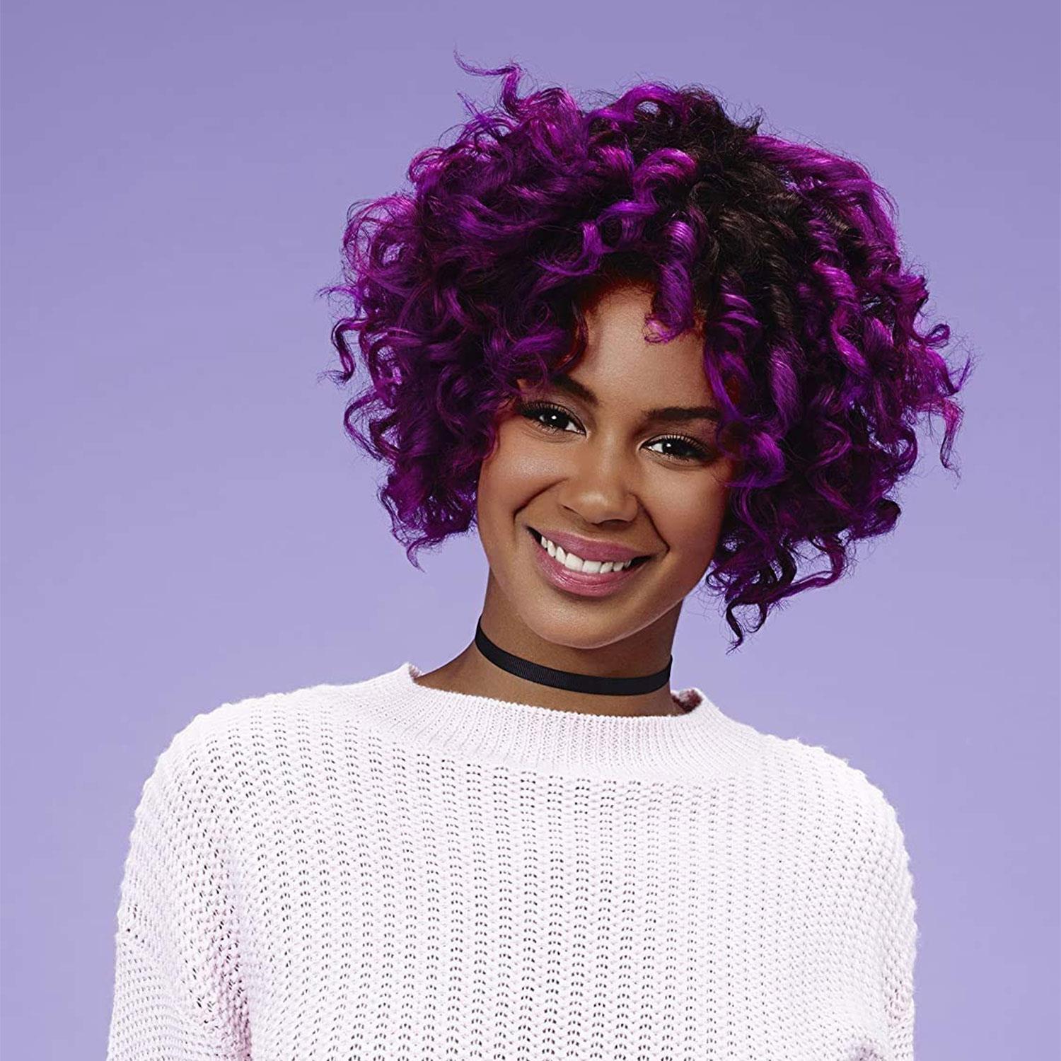 Live Ultra Bright Or Pastel Semi-permanent Hair Dye, 094 Purple Punk