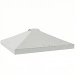 Gazebo Roof Replacement Uv50+ Waterproof 3x3(m) | White