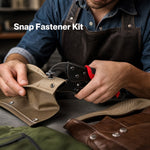 Snap Fastener Kit Adjustable Press Tool For Boat Covers Leather Cloths Red | Red
