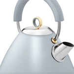 Accents Pyramid Traditional Kettle - 1.5l Capacity | Silver