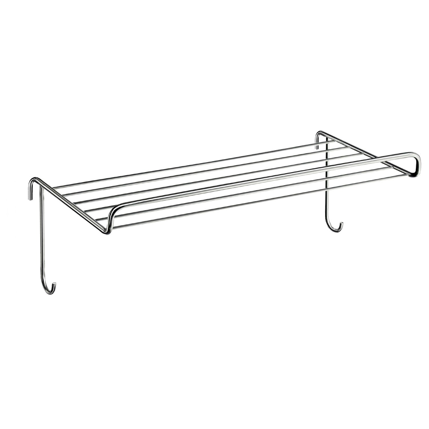 Chromed Steel Clothes Drying Rack For Bathroom Towel Warmers | Chromed Stainless Steel